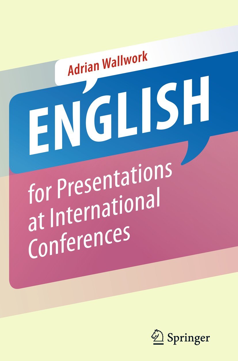 english for presentation at international conference