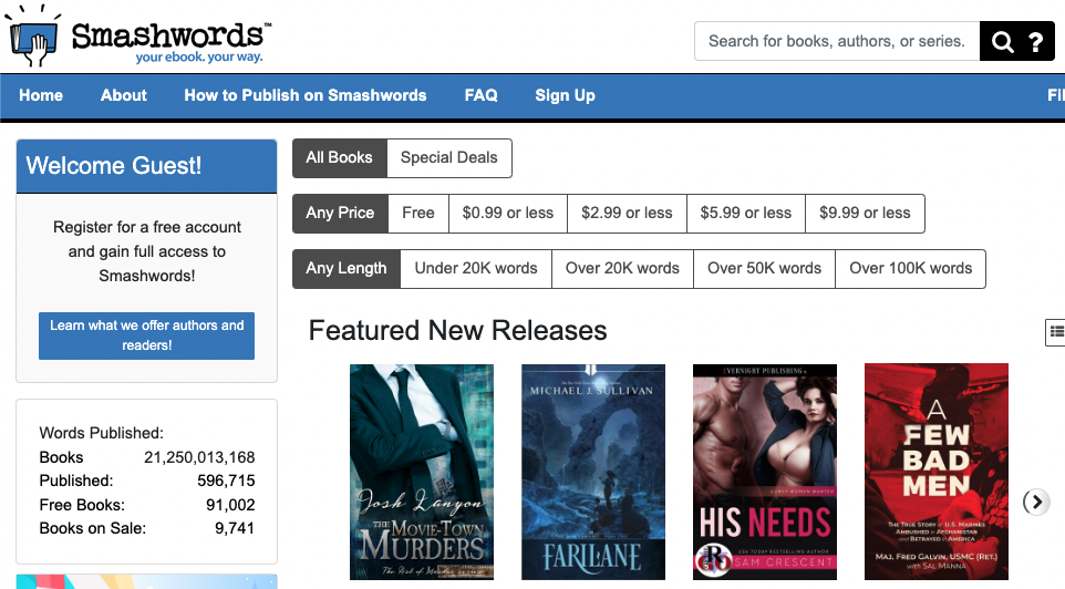 Smashwords – Book Search